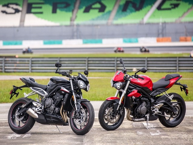 Triumph Street Triple 765 S 2017 ra mắt tại Malaysia, giá 287 triệu đồng