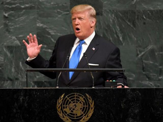 Ông Trump đe dọa ”hủy diệt hoàn toàn” Triều Tiên