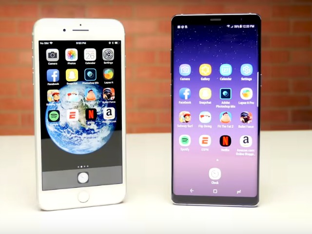 Đọ tốc độ iPhone 8 Plus và Galaxy Note 8: Ai nhanh hơn?