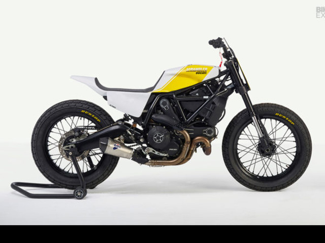 Ducati Scrambler hóa ”dũng sĩ” đường đua