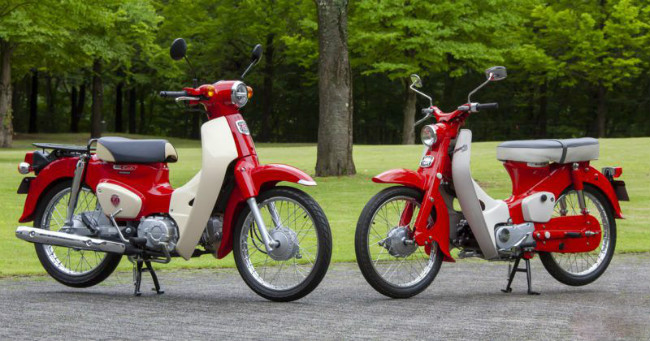 xao xuyen ngam honda super cub ban ky niem 60 nam hinh anh 1