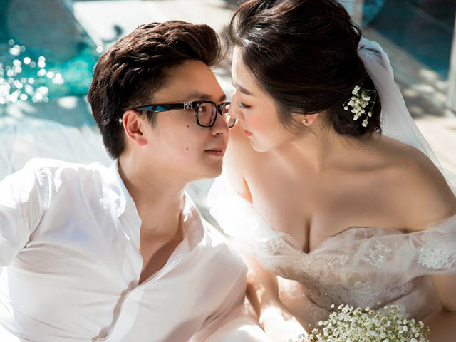 Ảnh cưới của Á hậu Tú Anh và bạn trai cũ Văn Mai Hương
