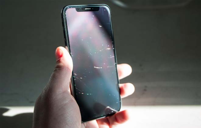 iphone x bị xước