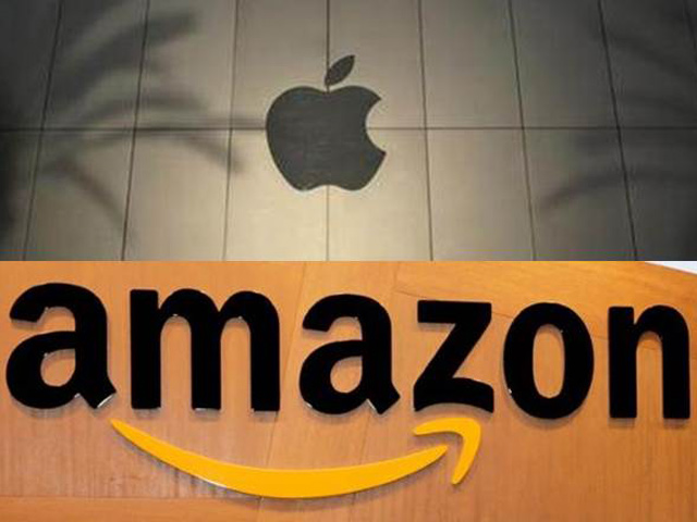 Apple và Amazon đang tiến gần tới mốc công ty nghìn tỷ USD
