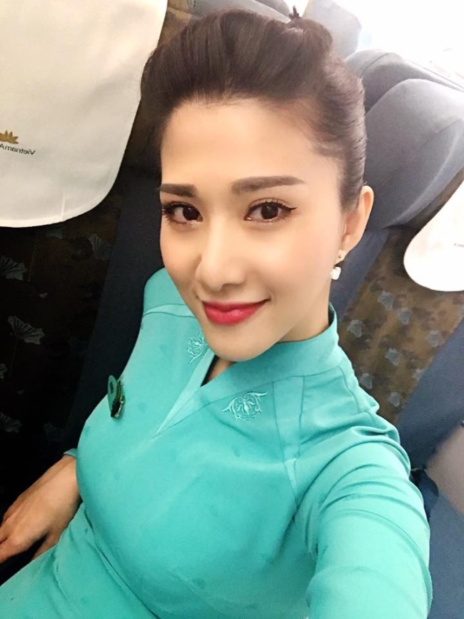 Những nữ tiếp viên hàng không Việt Nam nổi tiếng tài sắc vẹn toàn