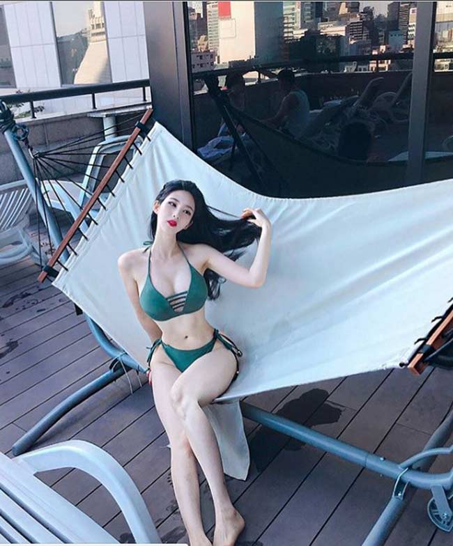 nhung kieu bikini manh nhu sap dut day cua gai dep xu han hinh anh 2