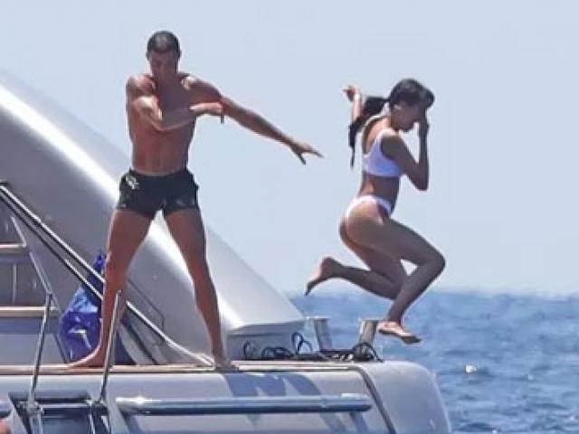 ”Danh thủ 800 tỷ” Ronaldo ném bạn gái bay khỏi du thuyền triệu USD