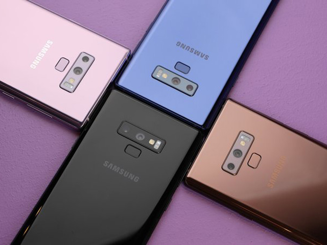 Ngây ngất với bộ tứ màu sắc rực rỡ của Galaxy Note 9