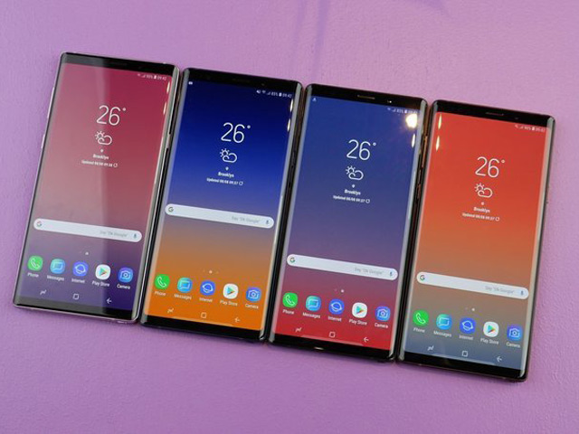 Samsung tự tin về doanh số bán hàng Galaxy Note 9