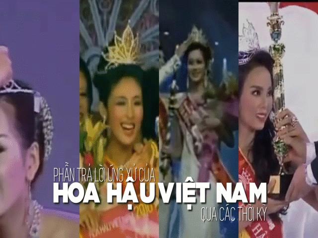 Hoa hậu Việt Nam nào ứng xử hay nhất trong lịch sử?