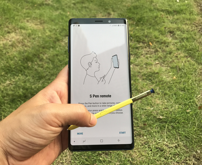 dap hop galaxy note9: thiet ke dang cap, s pen khac biet hinh anh 17