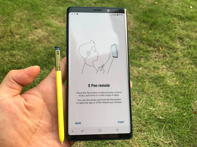 Những tác vụ kết nối cuộc sống “tưởng chừng không thể” trên Galaxy Note9