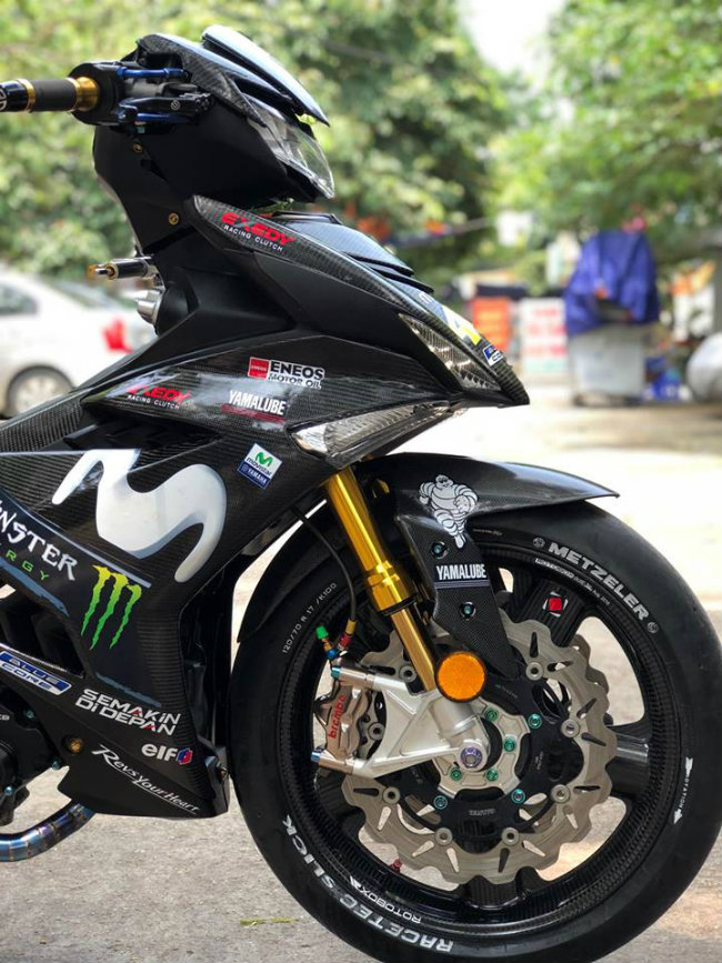 can canh 2019 yamaha exciter do carbon cuc chat cua dan choi ha thanh hinh anh 13