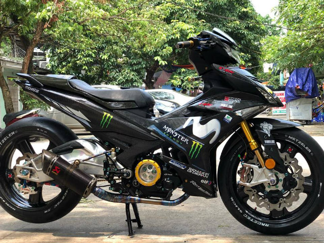 can canh 2019 yamaha exciter do carbon cuc chat cua dan choi ha thanh hinh anh 6