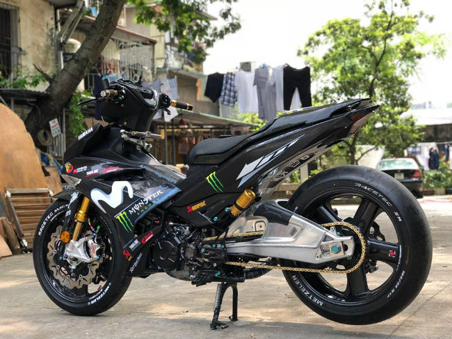 can canh 2019 yamaha exciter do carbon cuc chat cua dan choi ha thanh hinh anh 7