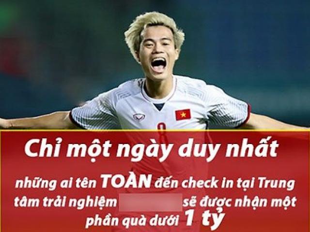 Ăn theo U23 VN, thị trường công nghệ đua khuyến mãi cho người tên Toàn, Đức, Dũng, Hải