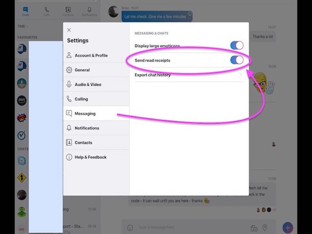 Skype thêm tính năng “đã đọc” giống Facebook Messenger