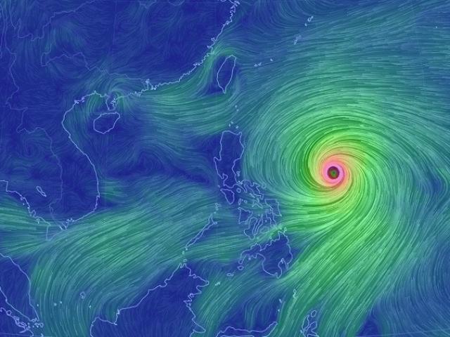 Siêu bão MANGKHUT di chuyển thần tốc, khả năng cao ảnh hưởng nước ta