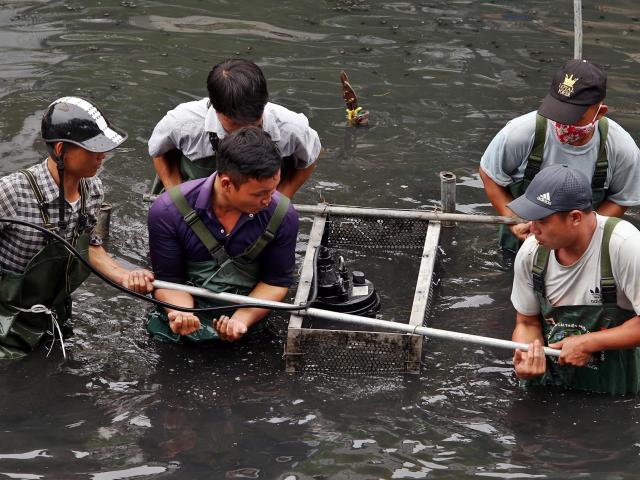 ”Bảo bối” của Nhật sắp hết thử nghiệm: Xin lùi ngày, chờ nước sông Tô Lịch đen như cũ