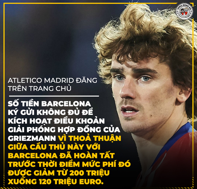 anh che: griezmann den barca 