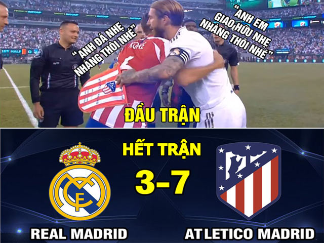 Real Madrid thua thảm Atletico, anti fan được dịp hả hê chế ảnh