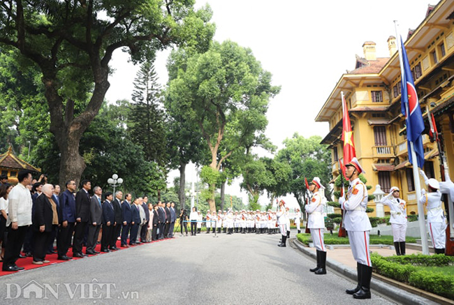 anh: long trong to chuc le thuong co asean tai bo ngoai giao hinh anh 3