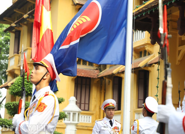 anh: long trong to chuc le thuong co asean tai bo ngoai giao hinh anh 5