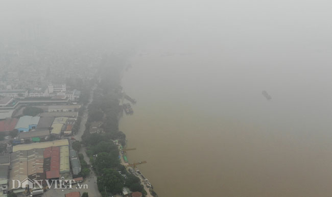 anh ha noi o nhiem khong khi: troi mu mit, bui min giang nhu suong hinh anh 4