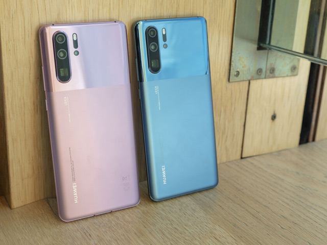 Ngất ngây trước ảnh thực tế 2 màu mới của Huawei P30 Pro