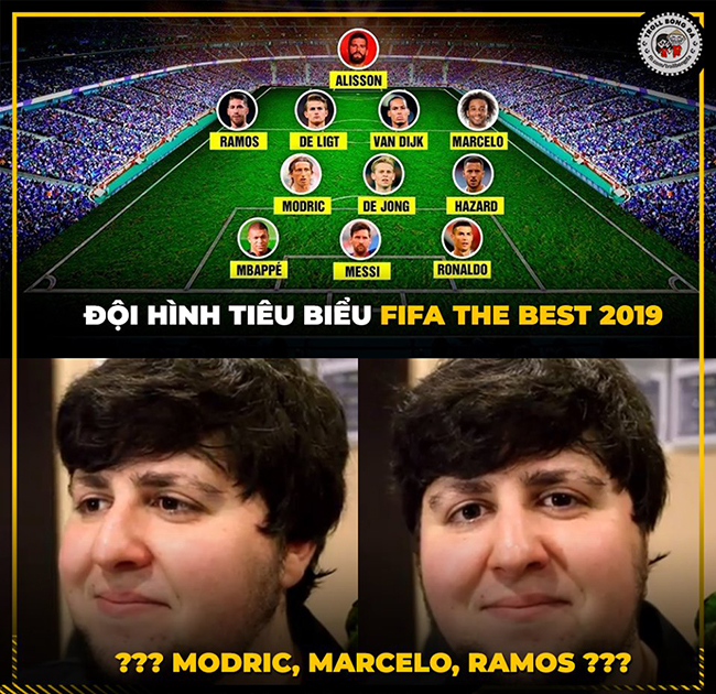 dan mang che anh messi doat fifa the best, ronaldo 