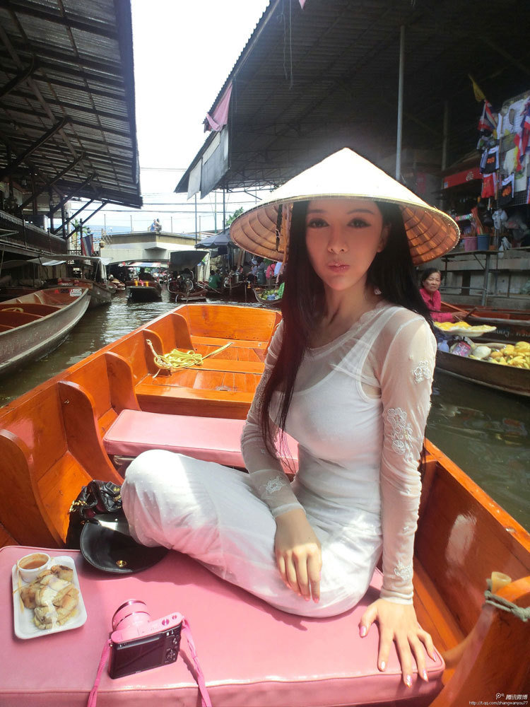 hot-girl-trung-quoc-dep-diu-dang-voi-non-la-viet