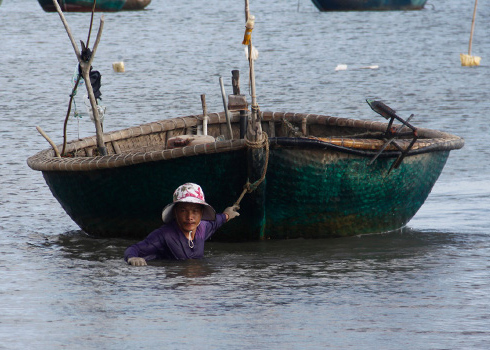 Bão Sơn Tinh sắp đổ vào miền Trung. Ảnh: Nguyễn Đông