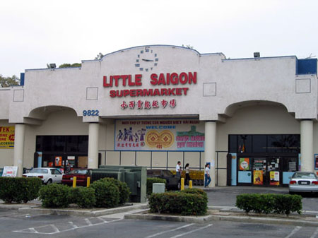 Một góc khu Little Saigon tại quận Cam, Mỹ