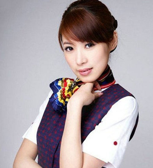 Zhang Hanzhi is currently a stewardess, actress and model. Known as the 