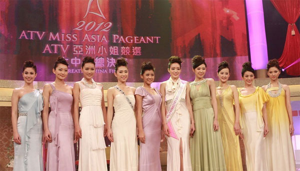 Top 10 của cuộc thi Miss Asia ATV 2012 lộ diện.