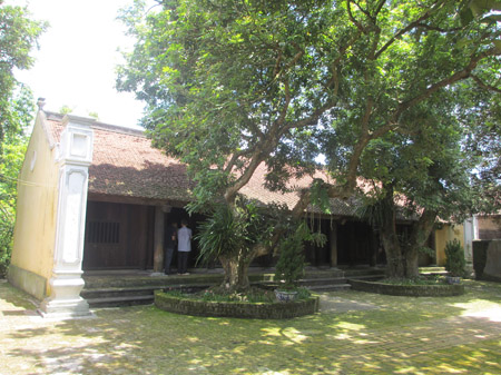 Khu lưu niệm Tam nguyên Yên Đổ - Nguyễn Khuyến tại Bình Lục (Hà Nam).