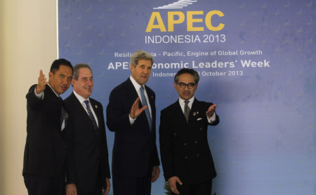 Ngoại trưởng Mỹ John Kerry dẫn đầu phái đoàn Mỹ dự Hội nghị APEC 21.