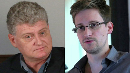 Bố con Edward Snowden 