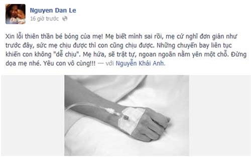 Đan Lê đang có bầu lần hai - 1