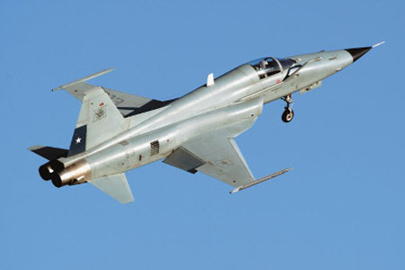 Chiến đấu cơ F-5E già cỗi của Hàn Quốc