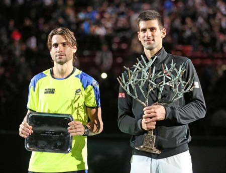 Djokovic lên ngôi tại Paris Masters 2013