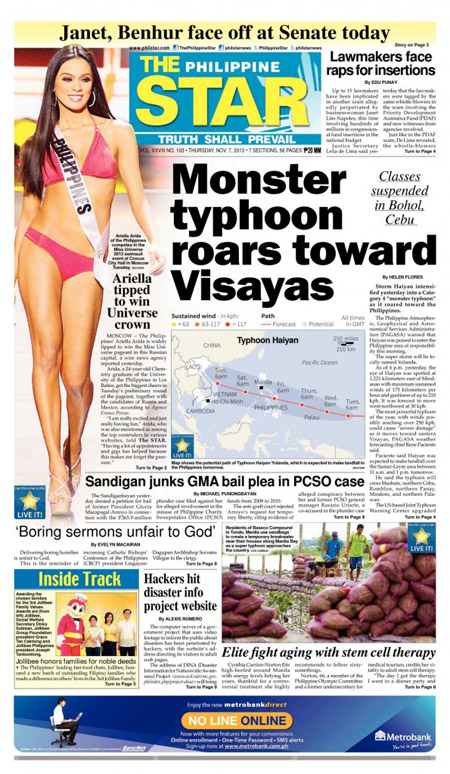 Dự đoán có phần tự tin thái quá của báo chí Philippines khi cho rằng đại diện nhan sắc của nước này sẽ đoạt ngôi vị Hoa hậu trong cuộc thi Miss Universe