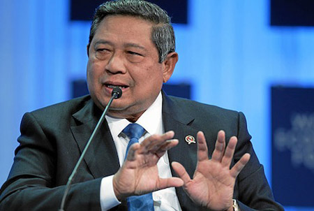 Tổng thống Indonesia  Susilo Bambang Yudhoyono.