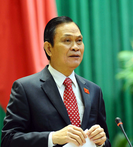 Bộ trưởng Bộ Nội vụ Nguyễn Thái Bình. 