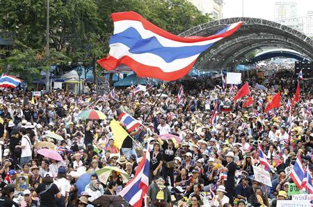  Biểu tình rầm rộ tại Bangkok