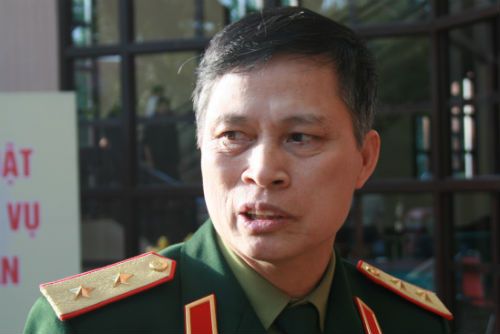 Trung Tướng Trần Văn Độ. (Ảnh Nguyễn Dũng)