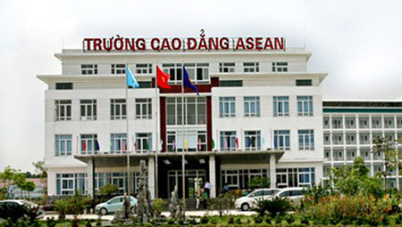 Trường Cao đẳng Asean  (ảnh chụp từ website nhà trường).