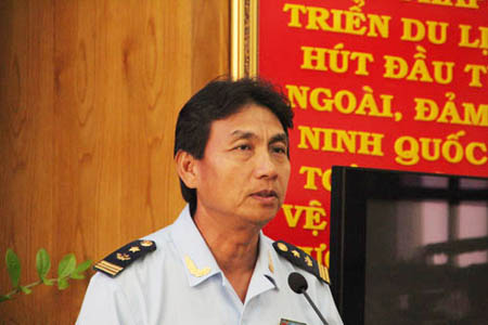 Ông Trần Mã Thông - Cục phó Cục Hải quan TPHCM. Ảnh: TNO