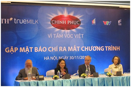 Họp báo ra mắt gameshow “Chinh phục”.