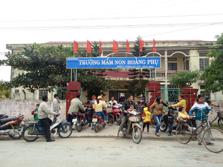 Trường Mầm non xã Hoằng Phụ, huyện Hoằng Hóa (Thanh Hóa).